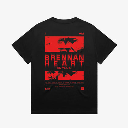 25 Years Brennan Heart anniversary T-shirt, back