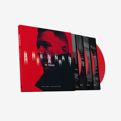 25 Years Brennan Heart Vinyl Collection box, front