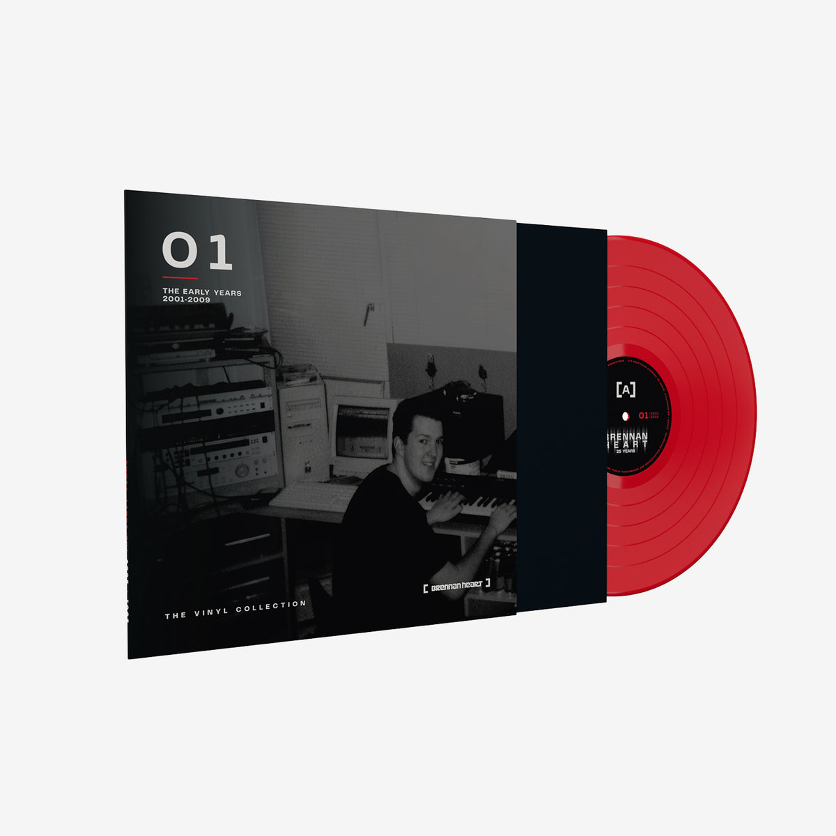 25 Years Brennan Heart vinyl sleeve 01 with red vinyl record