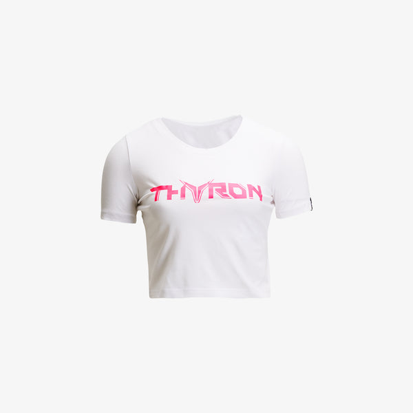 Thyron - Crop Top - White