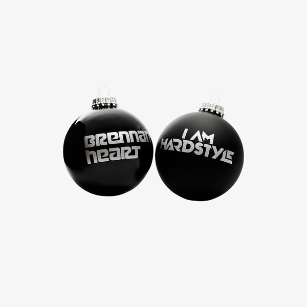 Brennan Heart & I AM HARDSTYLE Christmas Baubles